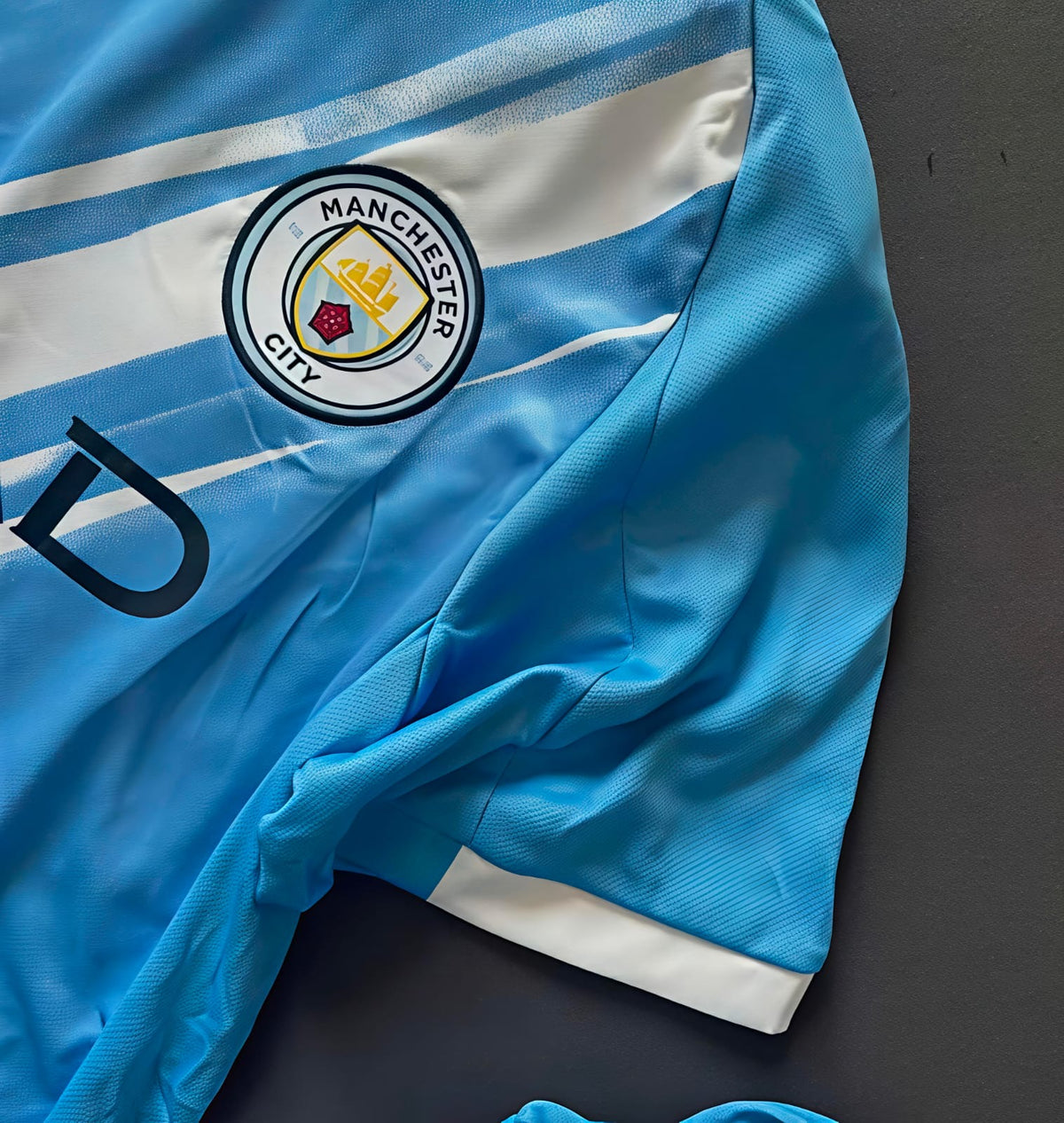 Manchester City Home 2025-26 Jersey Set(FAN VERSION)