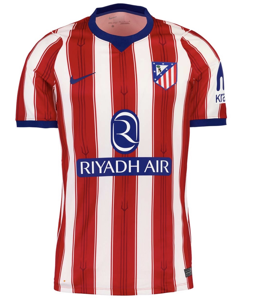 ATLETICO MADRID HOME SHIRT 2026/27 AERO-FIT JERSEY(PLAYER VERSION)
