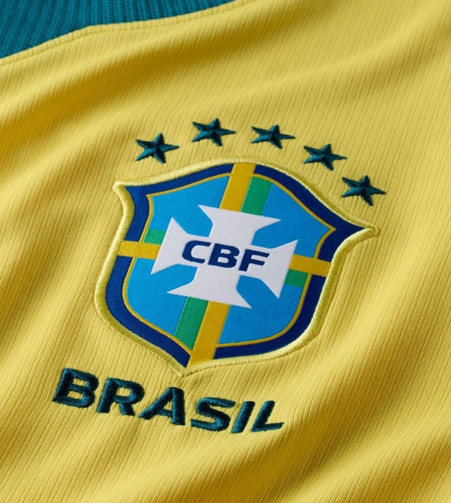 BRAZIL STADIUM HOME JERSEY (NATIONAL PLAYER VERSION)