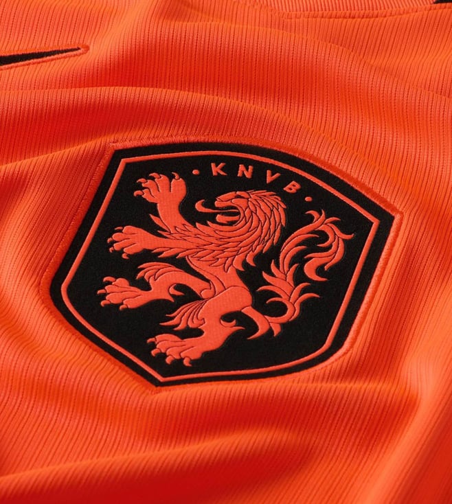NETHERLANDS STADIUM HOOME JERSEY(NATIONAL PLAYER VERSION)
